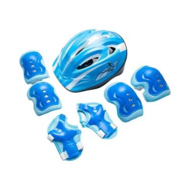 Imagem de Conjunto De Equipamentos De Segurança Para Patinação Infantil 7 Peças: