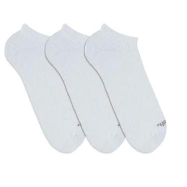 Imagem de Kit C/9 Pares Meias Invisíveis Mash 0m0.02, Branco, 39-44