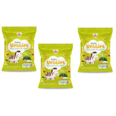 Imagem de Mini Veggies Snacks Lentilha E Brocolis Nhami Mami 3un X 18g