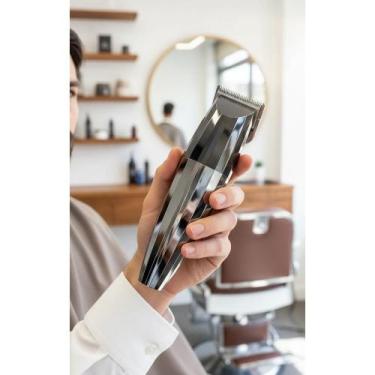 Imagem de Máquina Cortar Cabelo Sem Fio Profissional 2 Velocidades - Congratulat