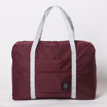 Imagem de Bolsa Dobrável de Viagem OEM Travel Bag 42cm X 33cm X 17cm Vinho Unissex com 2 Compartimentos