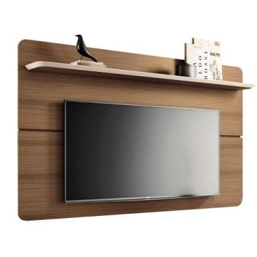 Imagem de Painel Suspenso Curv Sala TV até 70" Pol com Prateleira - HB Móveis, C