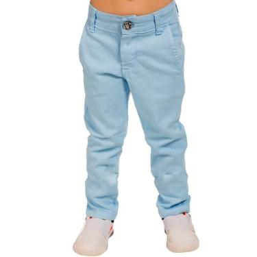 Imagem de Calça Sarja Social Bebê Menino Kids Pajem Casamento - Ewg Moda Infanti