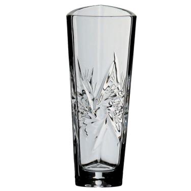 Imagem de VASO DECORATIVO ENFEITE PLANTA TRIANGULAR ECO CRYSTAL 17x6x6cm TRANSPARENTE