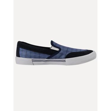 Imagem de Tênis Original Penguin Masculino Slip On Xadrez Azul Marinho-Masculino