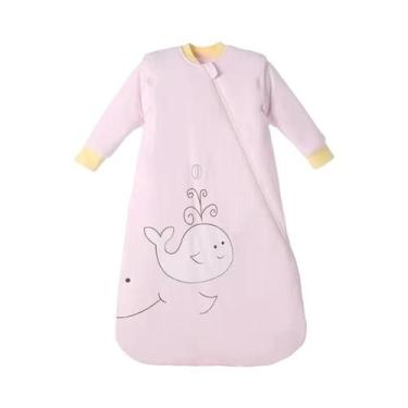 Imagem de Saco De Dormir Para Bebê Recém-Nascido Em Algodão Grosso, Design Integ