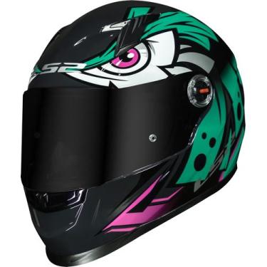 Imagem de Capacete ls2 ff358 tribal verde, 60/l