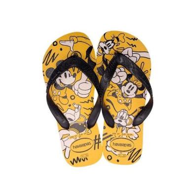 Imagem de Chinelo Havaianas Infantil Meninos Personagens Kids Disney, Amarelo, 2