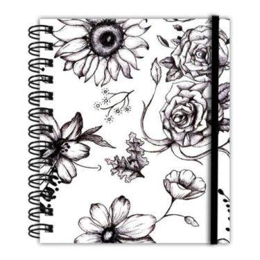 Imagem de Planner Mensal Permanente Agenda - Flores - Artista Cami - Dz Group