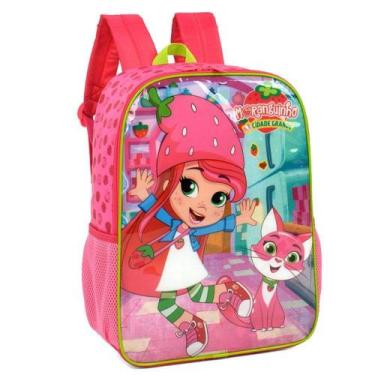 Imagem de Mochila Escolar Costa Infantil Moranguinho 40cm Original Licenciada Lu