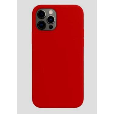 Imagem de Capa Capinha Case Aveludada Compatível com Iphone 12 Pro Max - Silicon