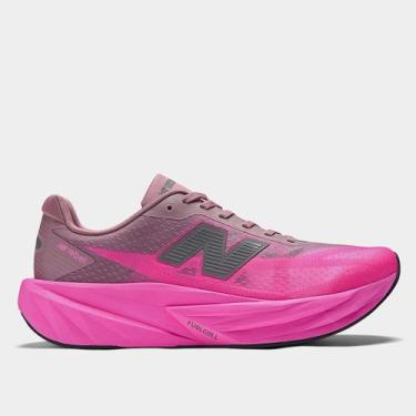Imagem de Tênis New Balance Fuelcell Rebel V5 Masculino, Rosa escuro, 42