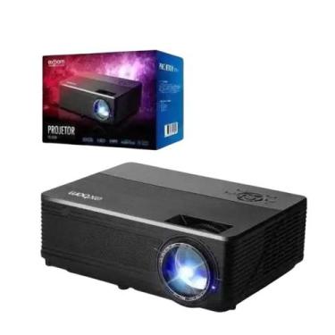Imagem de Projetor Led Multimidia Portátil 2800 Lumens Preto Bivolt 110v/220v Ex