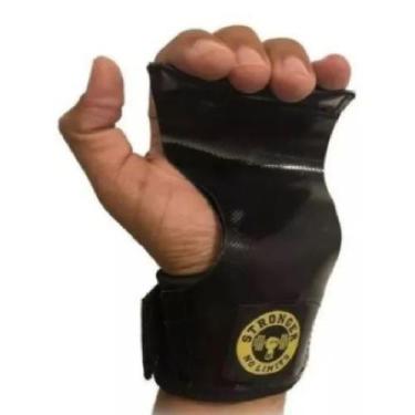 Imagem de Luva Grip Lona Dupla, Protetor Palmar Cross training - Be Stronger, M