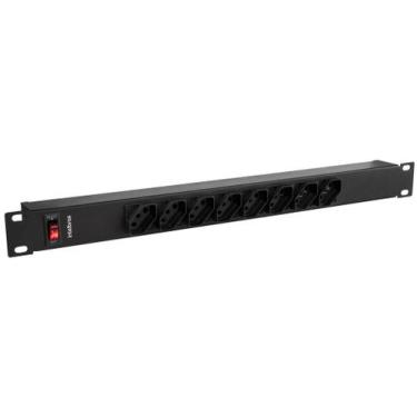 Imagem de Filtro de Linha 8 Tomadas 1m Intelbras EPR 208, Bivolt