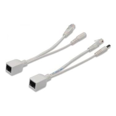 Imagem de Atacado Kit 19 Pares Cabo Adaptador Poe Injetor + Separador - Importad