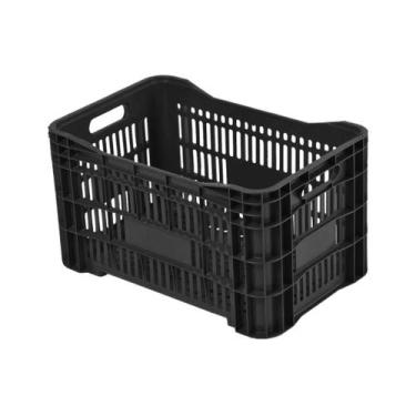 Imagem de Caixa Plástica Hortifruti Supermercado 60 Litros Empilhável - Bolivar 