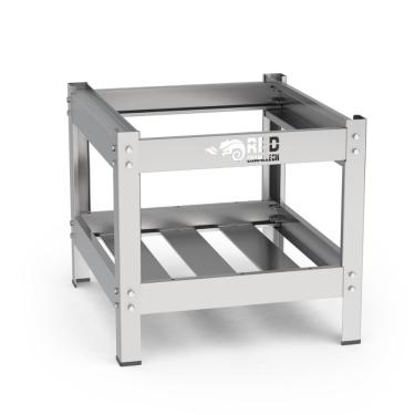 Imagem de Bancada de Apoio Aberta para Chapa de Fritura BACE610 Aço Inox 430 60cm Profissional Red Chameleon