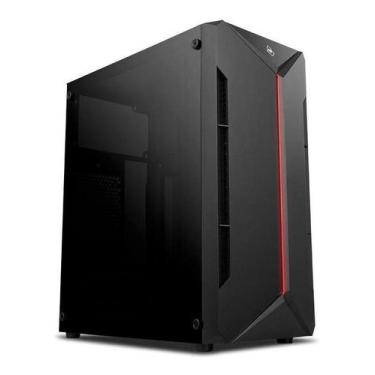 Imagem de Gabinete Lendary All Black Acrilico 2 Baias - CTMD