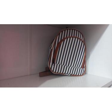 Imagem de Bolsa listrada azul branco - Cm