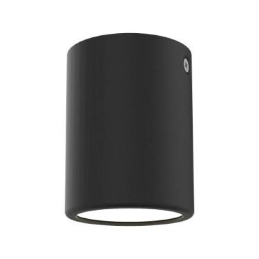 Imagem de Luminária plafon taschibra de sobrepor cannon mr16, PRETO
