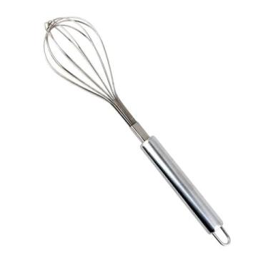Imagem de Batedor de Ovos Manual Fue Aço inoxidável 24cm - Global Master