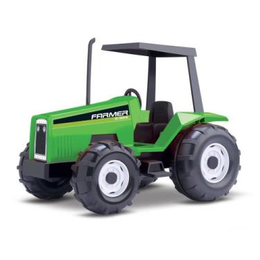 Imagem de Trator de Brinquedo Farmer - Samba Toys, Verde