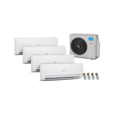 Imagem de Ar Condicionado Multisplit Hw Inverter 36.000 Btu (3x Evap 9.000 + 1x Evap 18.000) Quente Frio 220v 42AGMSB09M5
