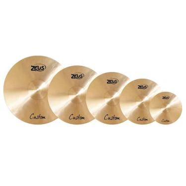Imagem de Kit prato zeus custom set e
