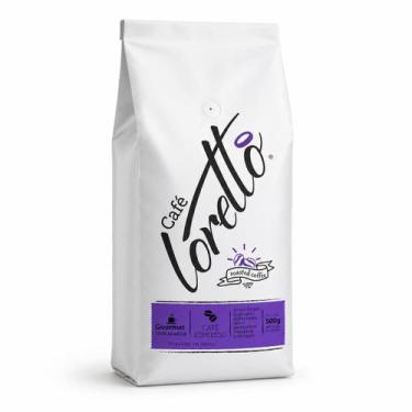 Imagem de Café Torrado Arábica em Grãos Gourmet Loretto 500g