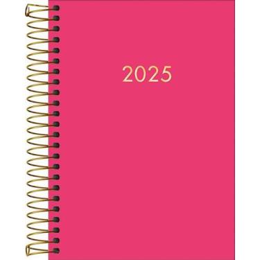 Imagem de Agenda 2026 Diaria Napoli Espiral M5 Tilibra 176 Fls, Rosa
