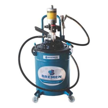 Imagem de Propulsora Engraxadeira Pneumática Graxa Com Tambor 20kg - Bremen