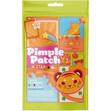 Imagem de Pimple Patch Star Adesivo para acne no formato de estrela: Diametro: 8