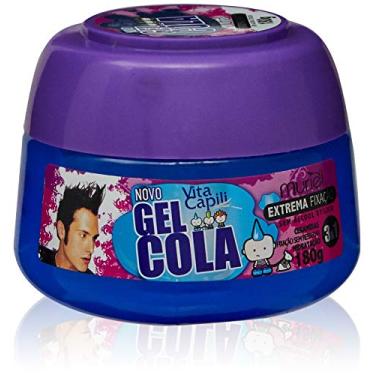 Imagem de Gel Cola Pote Vita Capili 180g Azul, Muriel