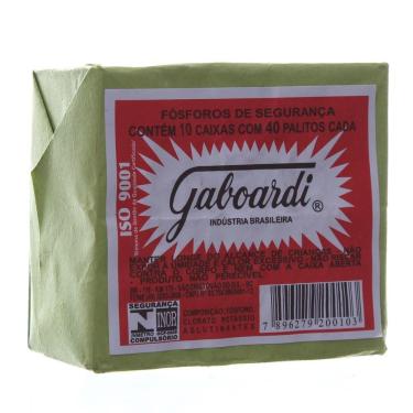 Imagem de Fósforo com 400 Palitos Gaboardi