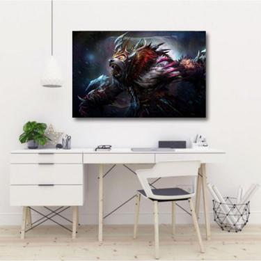 Imagem de Quadro decorativo Dota 2 Jogos Online A - Tela em Tecido