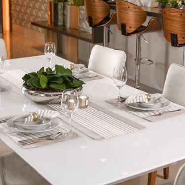 Imagem de Trilho de Mesa 150x30 Fio Tinto Tessi