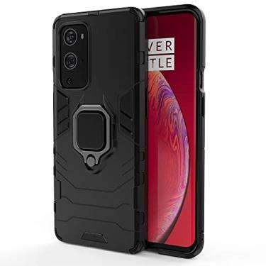 Imagem de Mobile phone accessories Para um estojo protetor à prova de choque do ONPLUL 9 Pro PC + TPU com suporte de anel magnético phone case