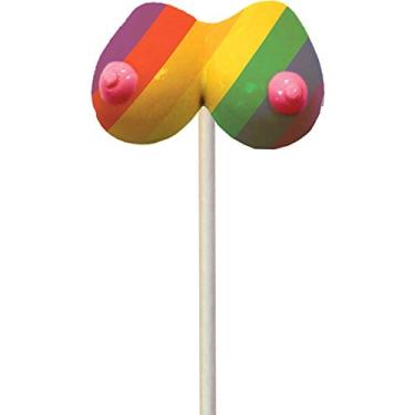 Imagem de Hott Products Rainbow Boobie Pops, 42 g