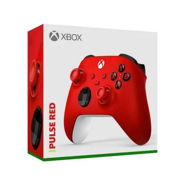 Imagem de Controle Xbox Vermelho Pulse Red - Xbox Series X/S, One E Pc