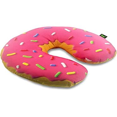 Imagem de Almofada de Pescoço Rosquinha Donut - morango
