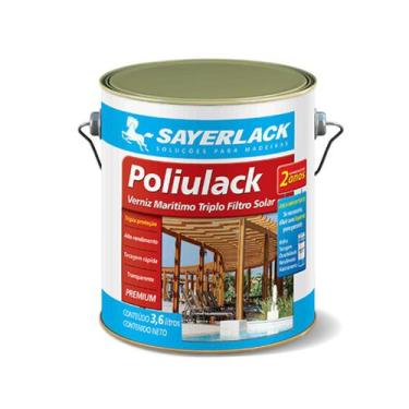 Imagem de Verniz Marítimo Premium Poliulack Sayerlack 3,6 Litros