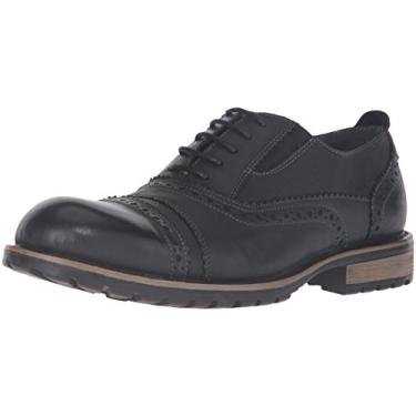 Imagem de Steve Madden Sapato masculino Oxford Spanner, Preto, 7