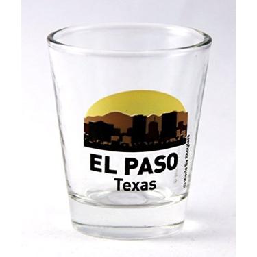 Imagem de El Paso Texas Sunset Skyline Novo shot Glass