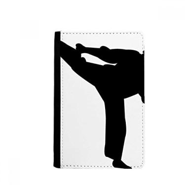 Imagem de Shaolin Kung Fu Padrão Cultura Chinesa Porta Passaporte Notecase Burse Carteira Capa Cartão Bolsa, Multicolor