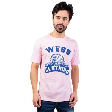 Imagem de Camiseta Brand Rosa Wess Clothing - Unissex