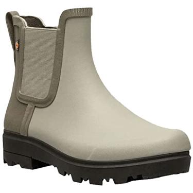 Imagem de BOGS Bota de chuva feminina Holly Chelsea, Cinzento-acastan, 11