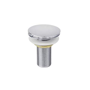 Imagem de VÁLVULA 1603 PARA LAVATÓRIO C/TAMPA GRANDE CLICK UP EM ZAMAK VP1022 PREMIUM