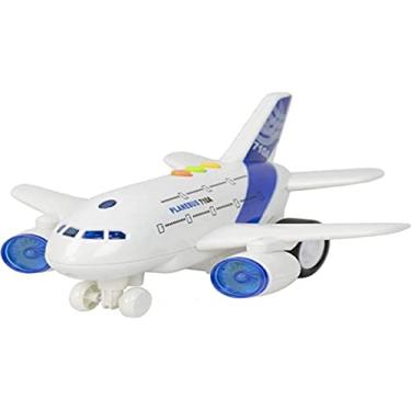 Imagem de Aviao de Friccao Planebus 710A Mega City com Luz e Som BBR Toys