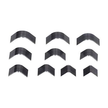 Imagem de 10 Pçs Cortador de Couro Forma Cortador de Couro Cortador de Couro Punch Aparador Conjunto de Ferramentas para Artesanato Kit para Papelão Borracha